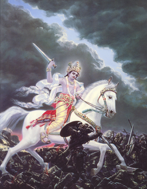 man-on-white-horse