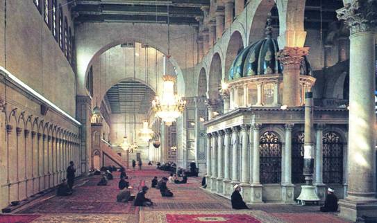Ummayad Mosque Prayer Hall - Damascus.jpg
